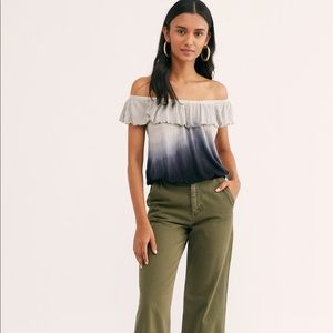 Free People Cora Lee Tee Tie Die size S